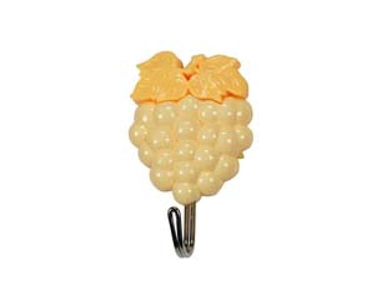 Ganci Adesivi Plastica Frutta Uva 50 MMX80H., in Blister da PZ.2 Xtra