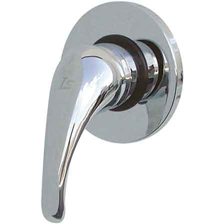 Rubinetto Miscelatore Monocomando Incasso Doccia Cromo - 2