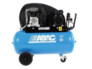 Compressore a Cinghia Bicilindrico Lubrificato a Olio 90 l Abac - 2
