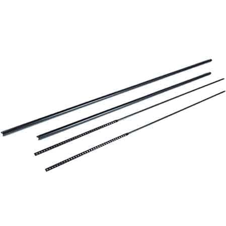 Kit Aste Verticali per Porte Alte Fino a 2400 mm Corni - 2