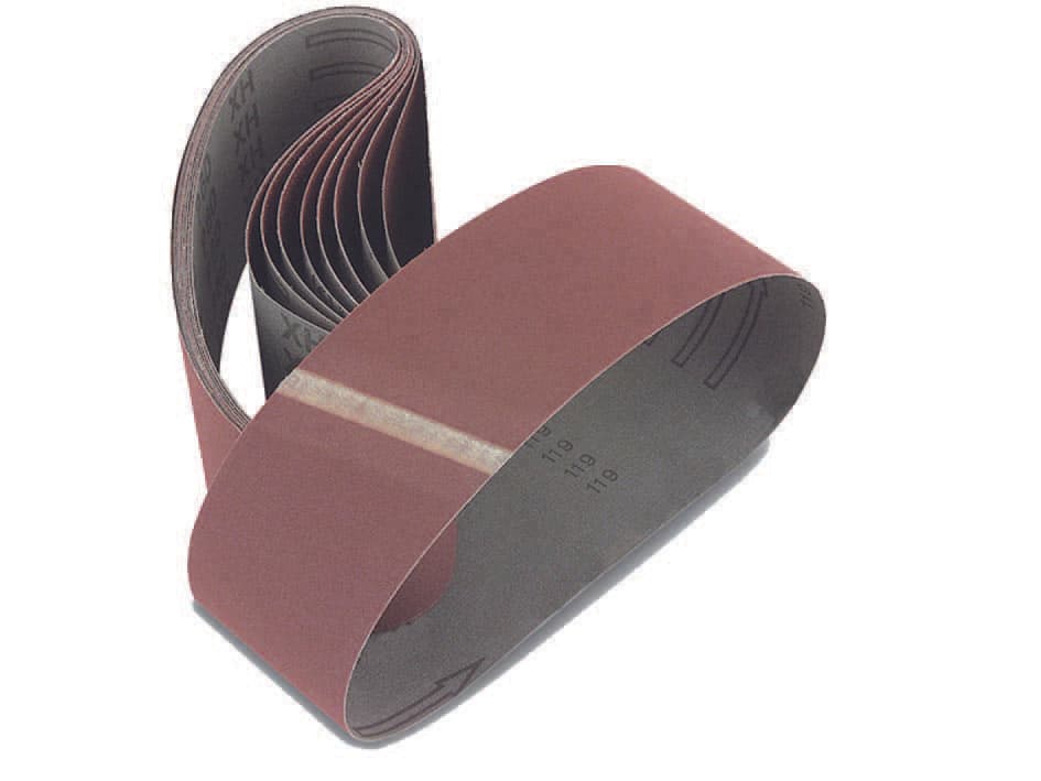 Nastri Carta Abrasiva per Levigatrici a Nastro 75 MMX533 Grana 120 Blister - 2