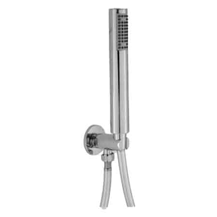 Kit Tondo con Gancio e Flessibile ½ Cromo - 2