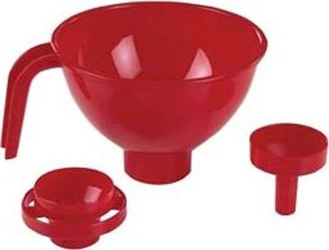 Imbuto per Vasi e Bottiglie con 2 Riduttori Ø 17,5 mm cm Rigamonti 2 Pezzi - 2