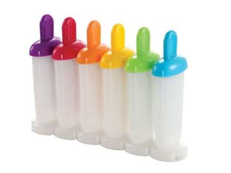 Stampi per Ghiaccioli Bambini Supporto 12 CMX16, NR.6 Stampi H 12 cm – Tescoma