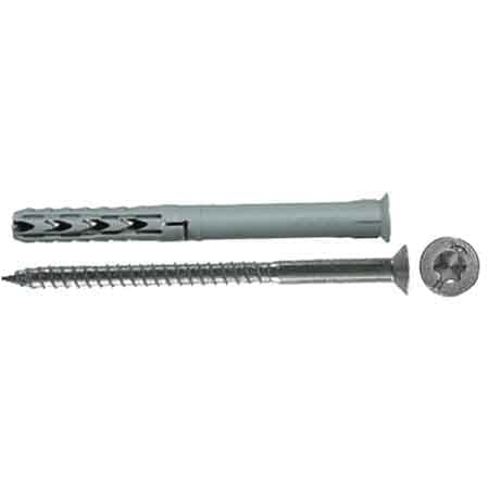 Tassello con Vite Sxrl Wt Ls Sxrl 10 x 80WT Ls Fischer 50 Pezzi - 2