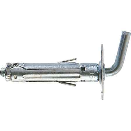 Tassello con Gancio Corto in Acciaio Sbs 9 x Fischer Ø 9 x 45 mm 100 Pezzi - 2