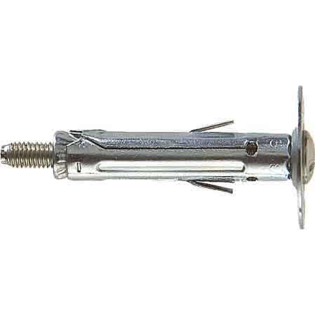 Tassello con Vite in Acciaio Sbs 9 x 4 Fischer Ø 9 x 45 mm 100 Pezzi - 2
