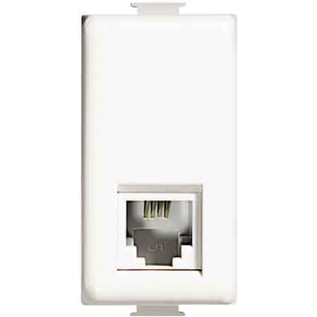 Presa Telefonica RJ11 Matix Bticino Bianco - 2