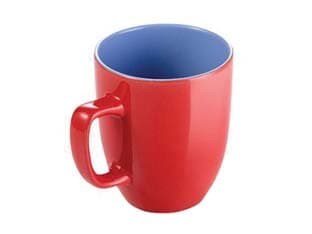 Tazza Mug Crema Shine Rossa 300 ml Ø 8 mm CMX9,5H. Tescoma 9 Pezzi - 2