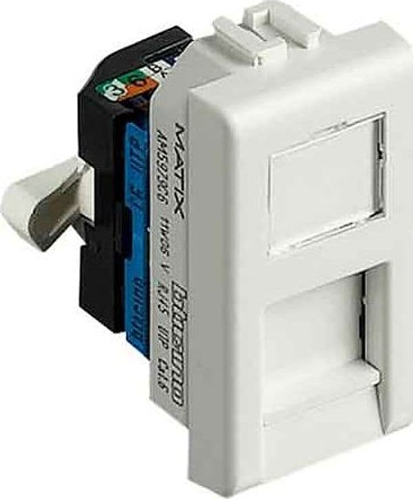 Presa Telefonica RJ45 Matix Bticino Cat. 6 Utp Bianco