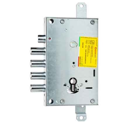 Serratura per Porte Blindate Cilindro Europeo 1651 Interasse Pistoni 37 mm - 2