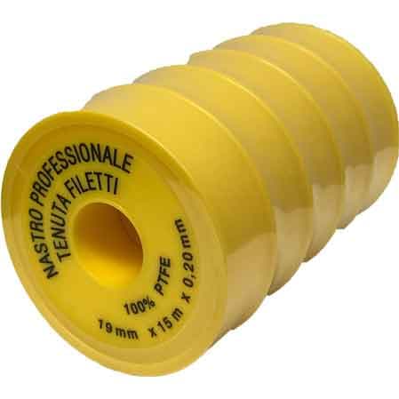Nastro Teflon Professionale ¾ 15 x ¾ 19 5 Pezzi - 2