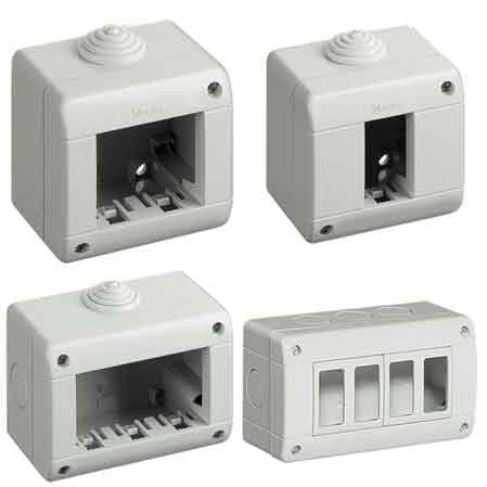 Contenitore da Parete per Apparecchi IP40 Matix Bticino 2 Posti - 2