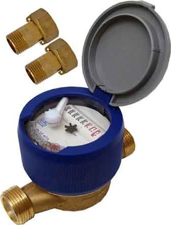 Contatore a Secco 8 Rulli Usf Sisma Attacco 1/2 - 2