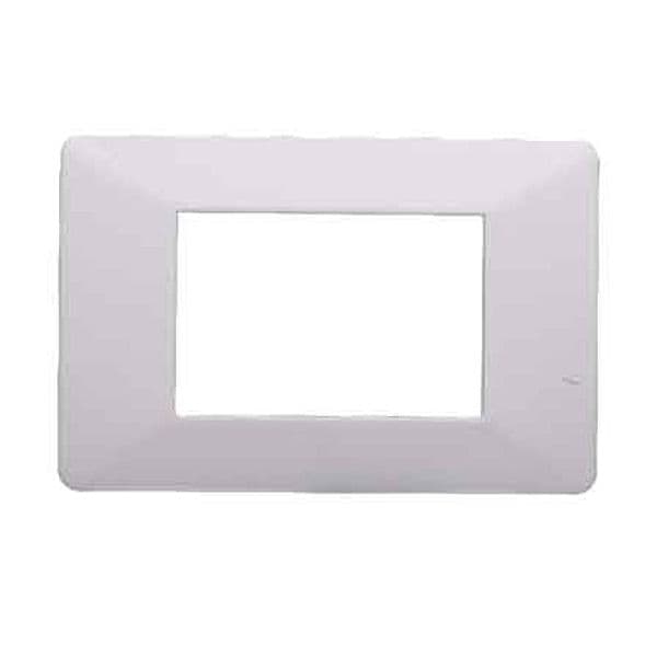 Placca Coprinterruttori Bianca Starlight 3 Moduli Elettroit - 2