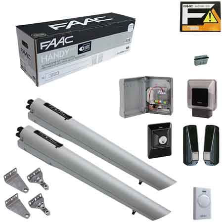 Kit Motore per Cancelli Battenti Handy Faac - 2