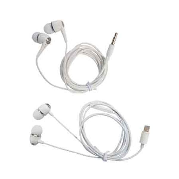 Auricolare con Filo 10 Mw 120 cm Attacco Jack 3,5 mm - 2