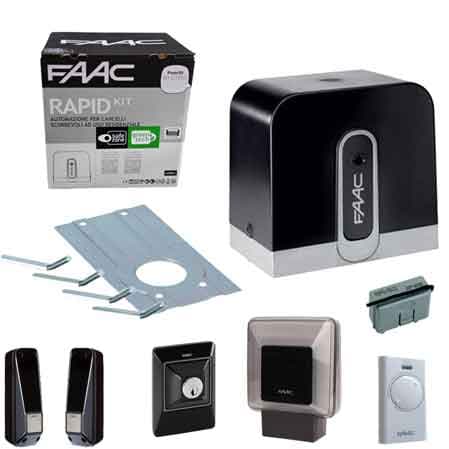 Kit Motore per Cancelli Scorrevoli Rapid Faac - 2