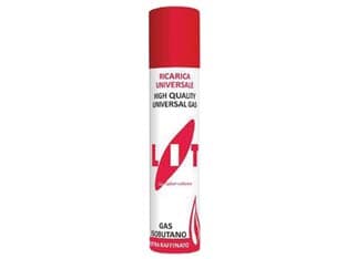 Ricarica Gas Butano in Bomboletta Metallo 90 ml 12 Blister - 2