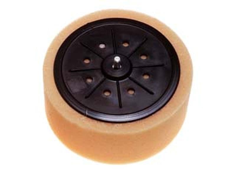 Tampone in Spugna per Lucidare per Trapano Ø 125 mm con Codolo 6 mm - 2