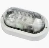 Plafoniera Ovale Efesto Colore Bianco - 2