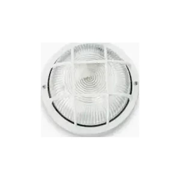 Plafoniera Tonda Efesto con Griglia Colore Bianco – Autres