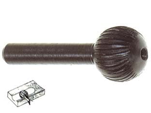 Fresa Lima Sferica Rotativa per Ferro Codolo 6 mm per Trapano Pg 5 Blister - 2