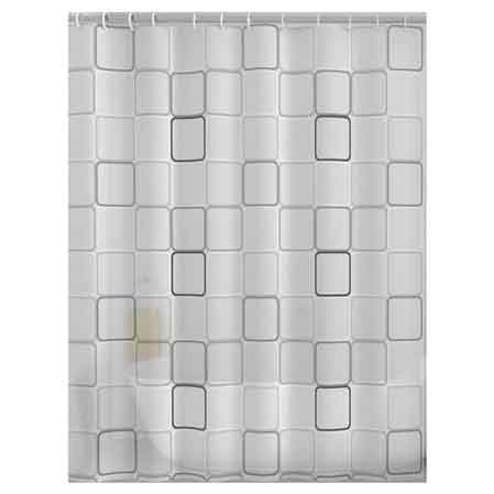 Tenda Doccia in Peva Domino 240 x 200 cm Grigia Gedy - 2