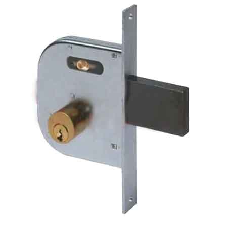 Serratura da Infilare per Cancelli Art. 42030 Cisa E50 Scatola 84,5 x 95 mm - 2