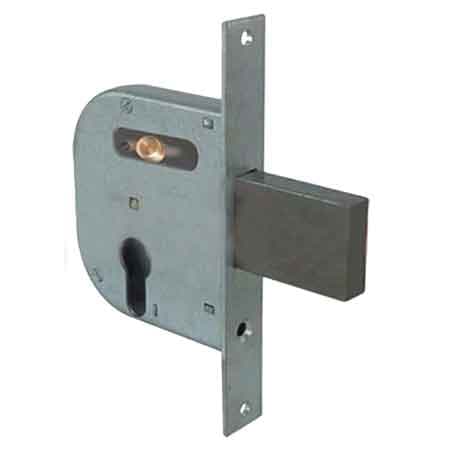 Serratura da Infilare per Cancelli Art. 42032 Cisa E50 Scatola 84,5 x 95 mm - 2