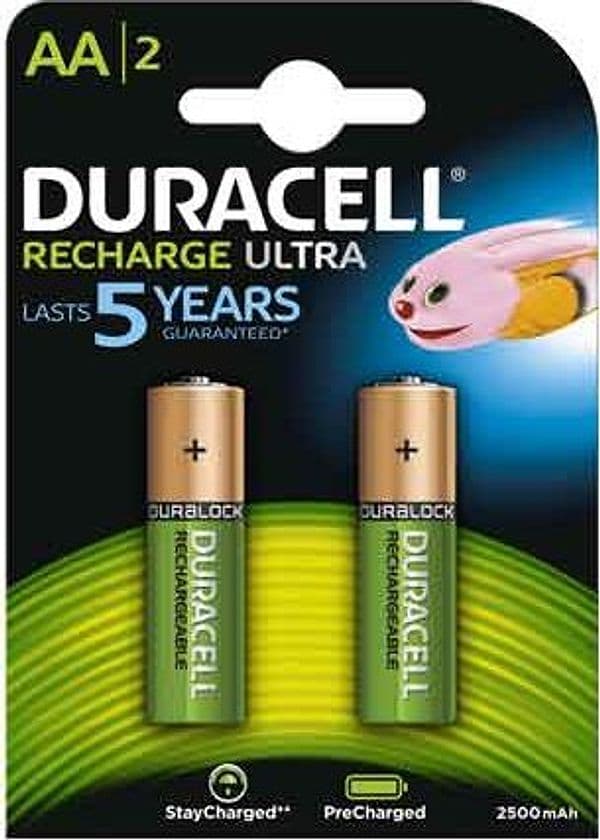 Pile Ricaribili Duralock Stilo 2400 Mah Duracell Blister 2 Pezzi - 2