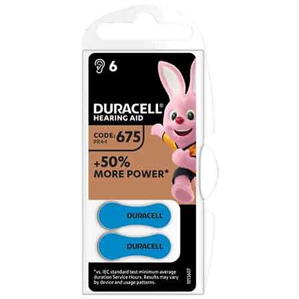 Pila per Apparecchi Acustici Easy Tab 10 Confezioni Duracell Colore Blu 6