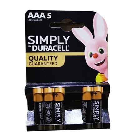 Pile Simply Ministilo Blister 10 Confezioni Duracell 5 Pezzi - 2