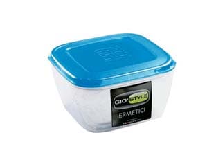 Contenitori Ermetici Quadrati per Alimenti in Plastica 3,00 l 21 4 Pezzi - 2