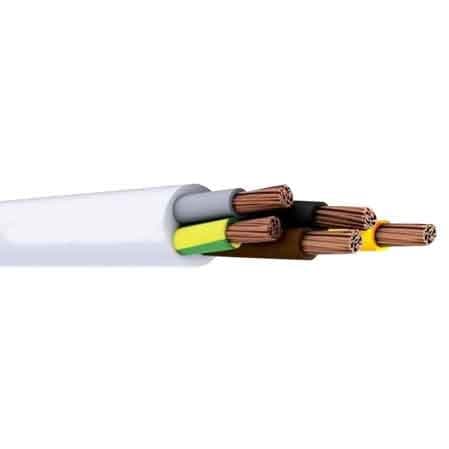 Cavo Pentapolare Grigio Sezione 5 x 1,5 100 m Lineari - 2