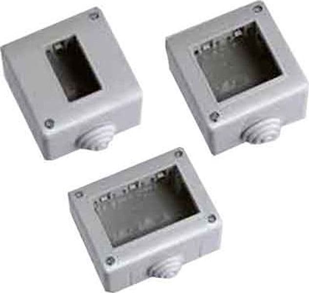Contenitore da Parete per Apparecchi IP40 Solar 1 Posto Elettroit - 2