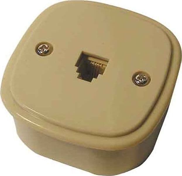 Presa Telefonica da Parete Modulare Plug 6 x 4 C – Autres