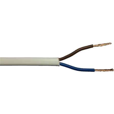 Cavo Bipolare Bianco Sezione 2 x 1,5 mm 100 m Lineari - 2