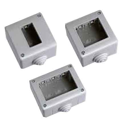 Contenitore da Parete per Apparecchi IP40 Solar 2 Posti Elettroit - 2
