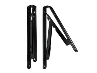 Mensole Pieghevoli Nere 300 MMX300 Nero 2 Pezzi - 2