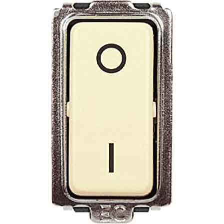 Interruttore Bipolare Tondo 16AX 250V Ec Elettrocanali - 2