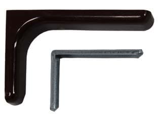 Reggimensole per Arredamento Nere 180 Mm, Spessore 14 mm 2 Pezzi - 2