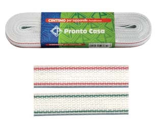 Cintino Nylon Rigato Rosso e Verde per Avvolgibili in Matassine 5 Mx 22 - 2