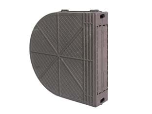 Scatola Avvolgibili in Plastica Interforo 16,5 cm Dim.ingombro 19 5 Pezzi - 2