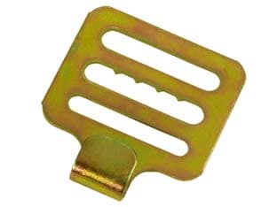 Ganci Iniziali a 3 Fori per Avvolgibili in Legno Larghezza 35 mm 100 Pezzi - 2