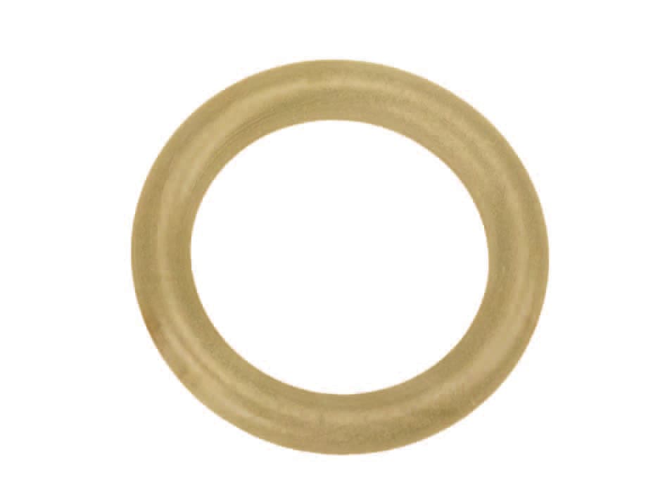 Anelli per Scorritenda Tubolari in Legno Naturale Ø 32 mm 48 100 Pezzi - 2