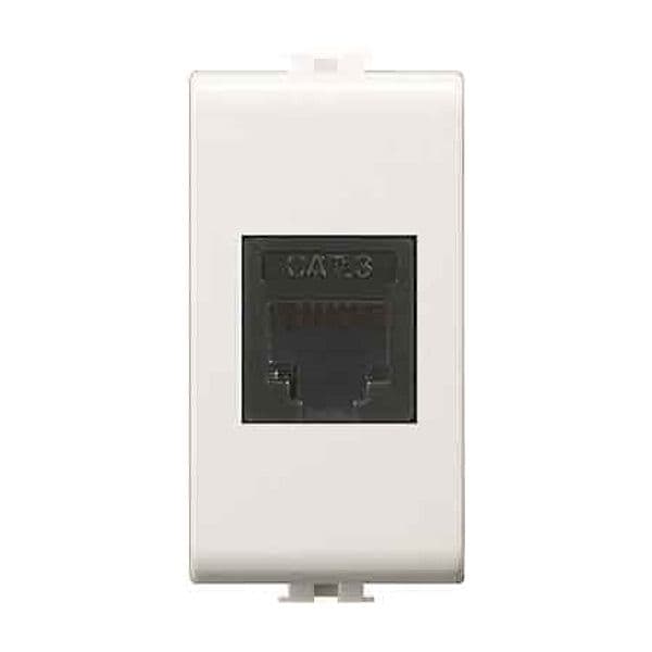 Presa Telefonica RJ11 Easy Plug 6 x 4 Ec Elettrocanali Bianco - 2