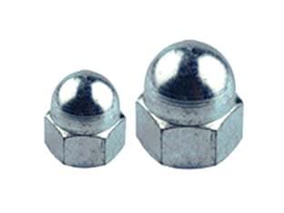Dado Cieco Zincato DIN 1587 Ø 16 mm Ambrovit 50 Pezzi - 2
