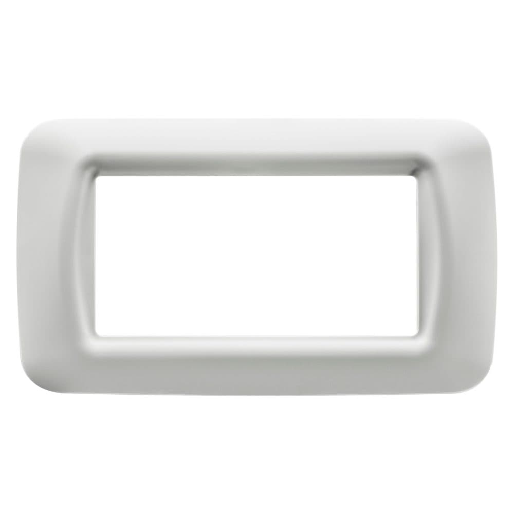 Placca Coprinterruttore Bianco Nuvola System 4 Posti Gewiss - 2