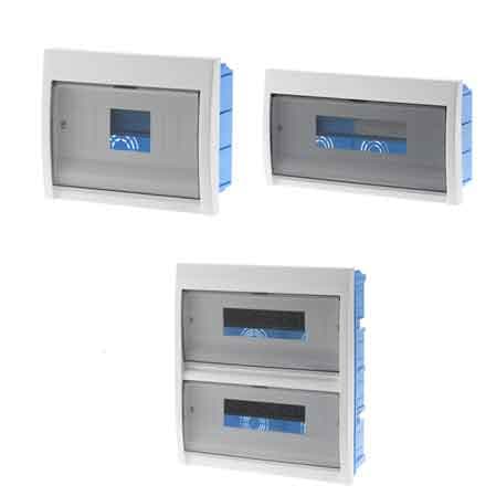 Centralino da Incasso con Portello 12 Mod 316 175 x 80 mm Bianco - 2